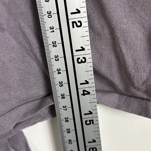 Aritzia Sunday Best Ellie Sweater Grey Womens Sz XS Mock Neck Open Back Knit Top - Picture 14 of 16